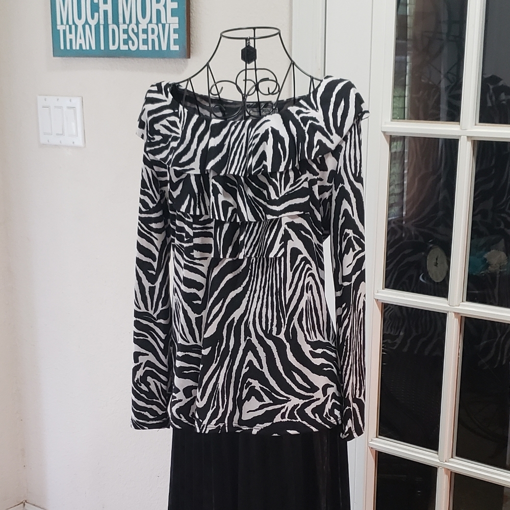 Beautiful Zebra Top